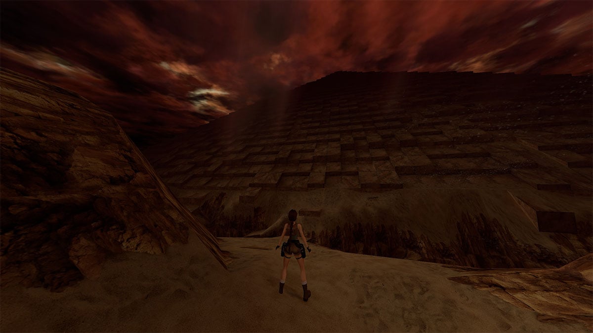 Lara vs the great pyramid