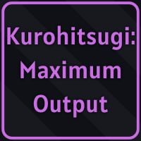 Kurohitsugi Maximum Output Ability from Verse Piece