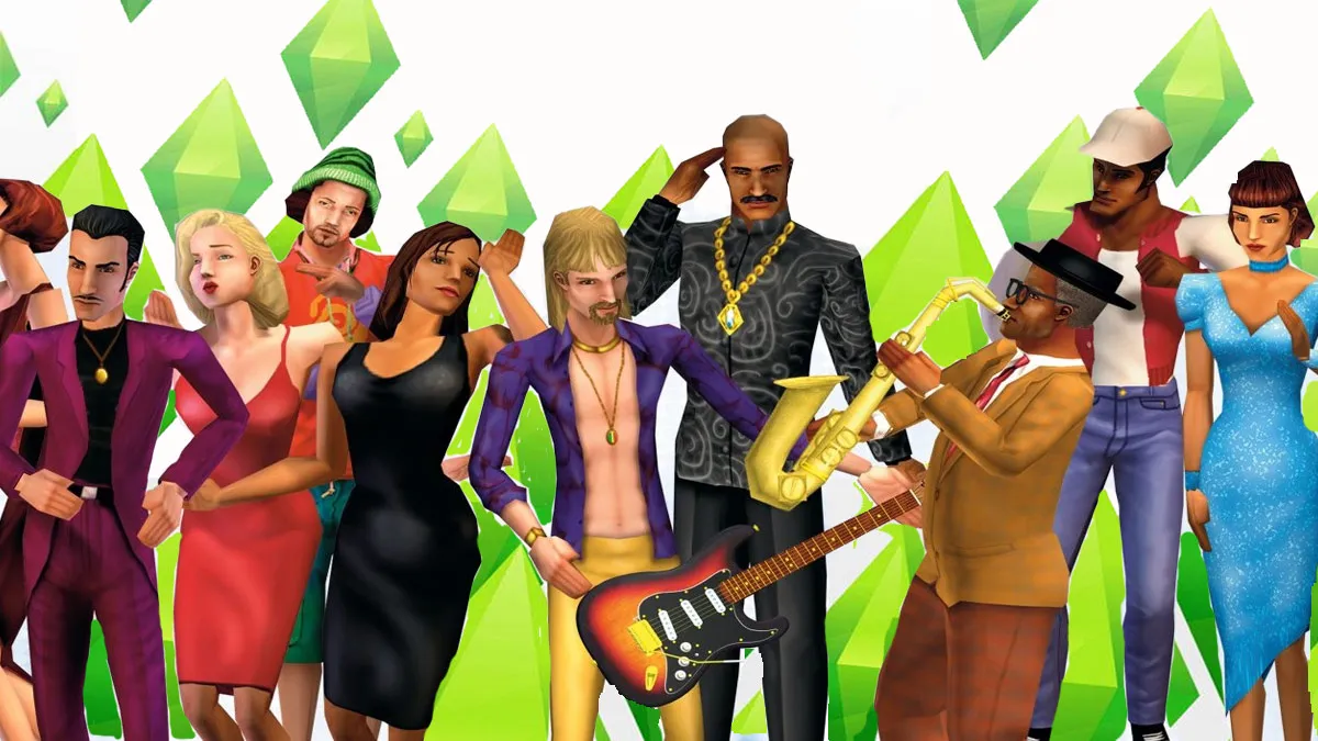 Why Sims 4 fans should play 1 & 2 in 2025 - The Sims in front of a background