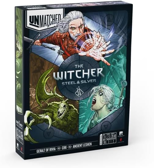 Unmatched: The Witcher Steel & Silver box