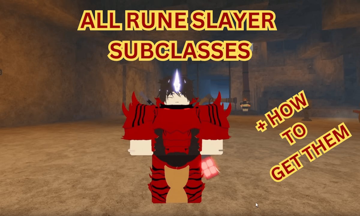 all rune slayer subclasses