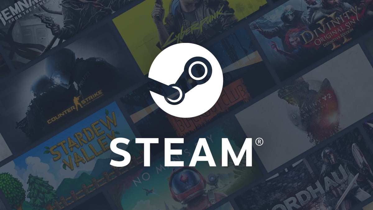 an image of steam logo